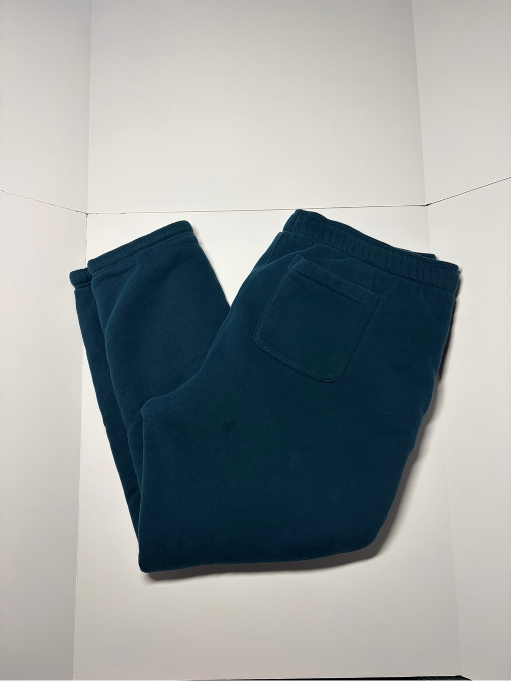 Men's 2XL Eddie Bauer Navy Blue Fleece Sweatpants - Casual Comfort